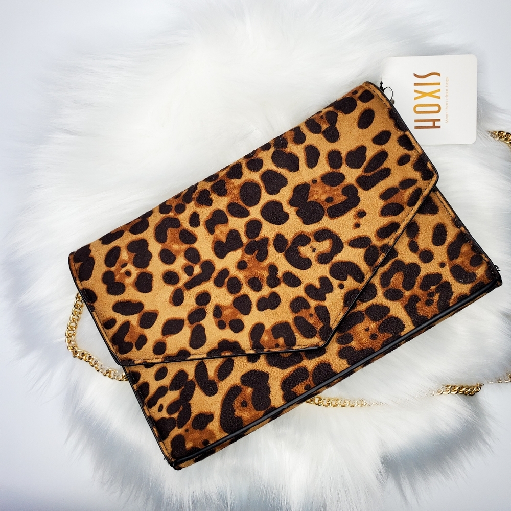 HOXIS Leopard Print Purse